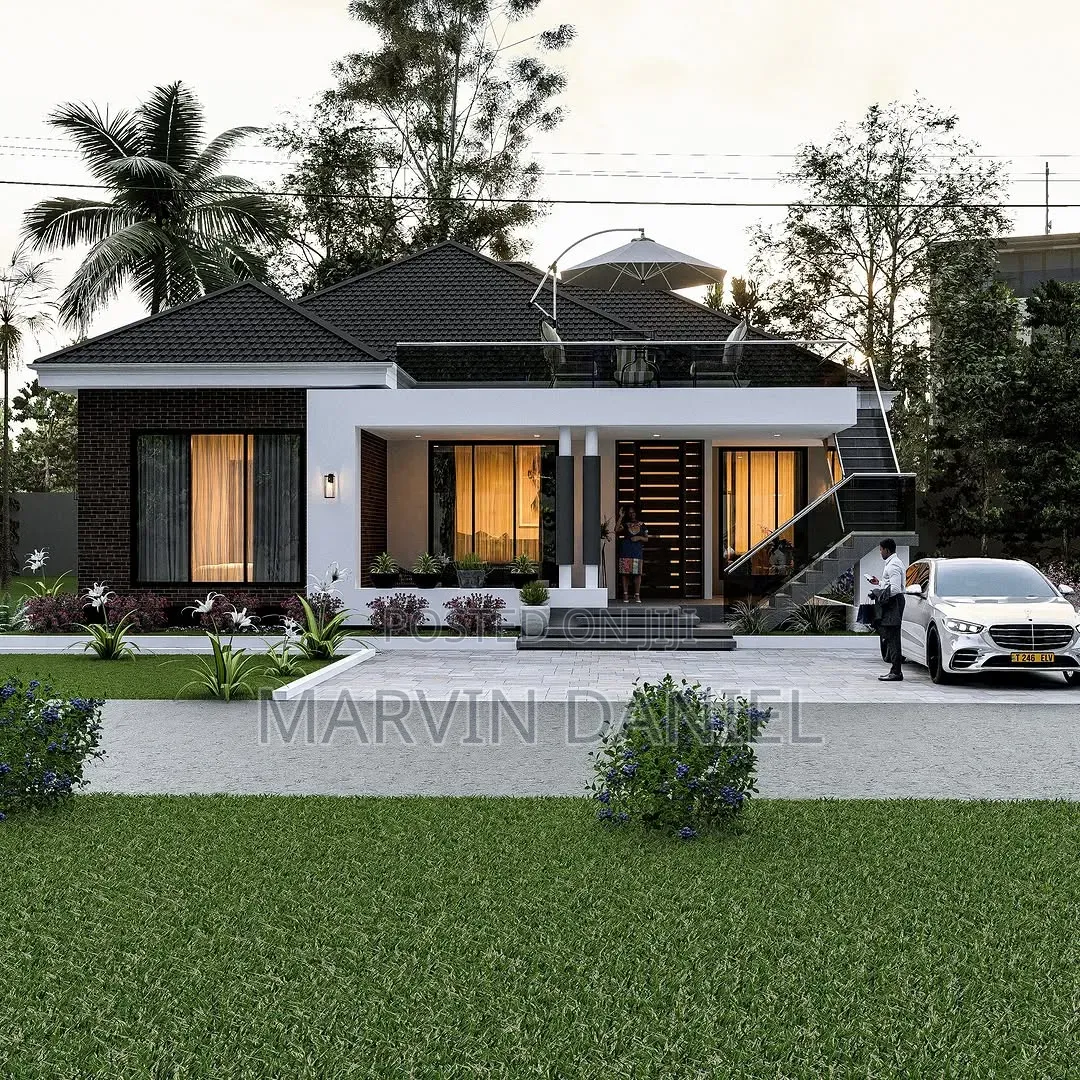 3 Bedroom Modern House Plan