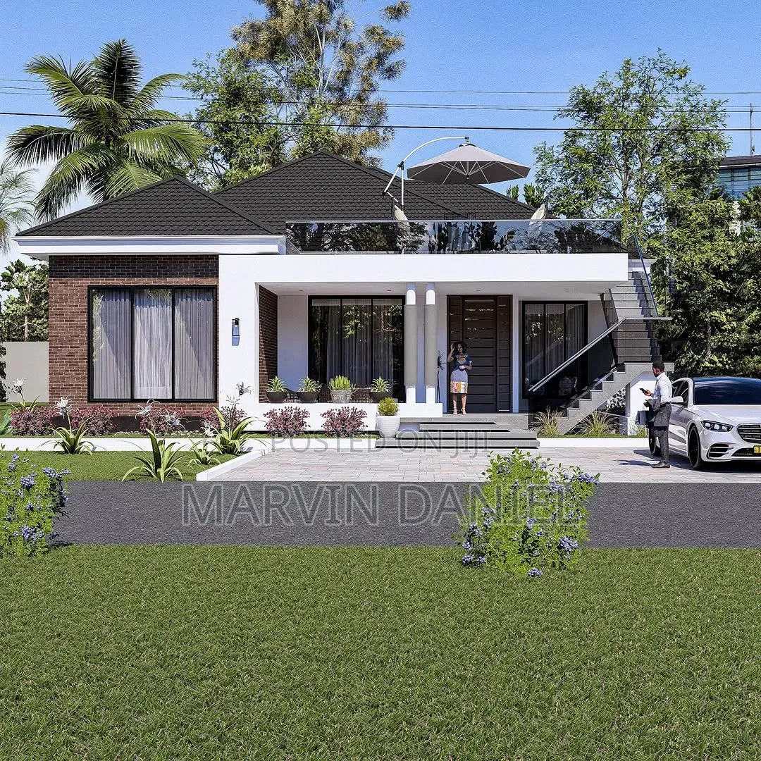 3 Bedroom Modern House Plan