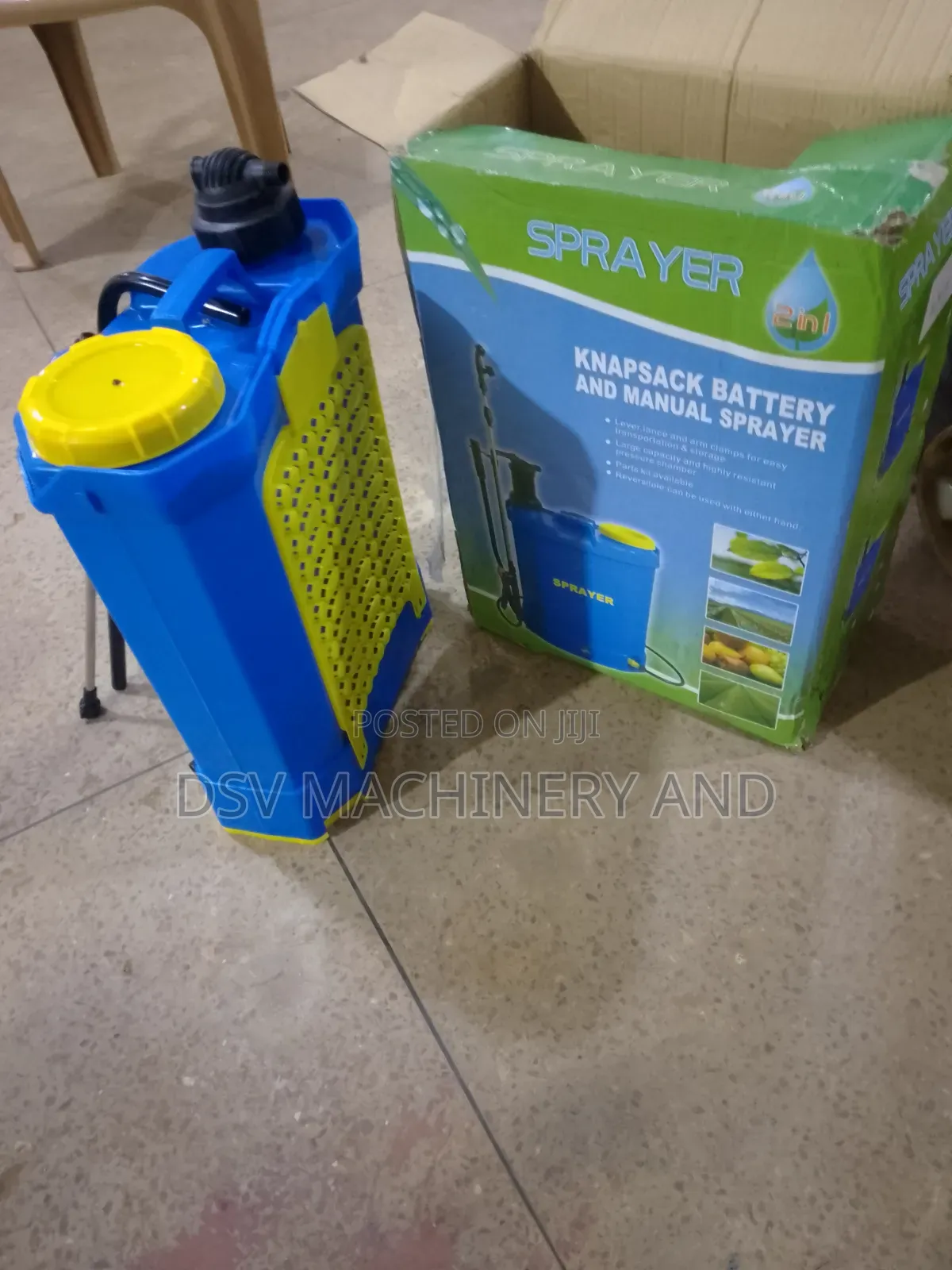 16 Litres Rechargeable and Manual Sprayer Fumigation Machine