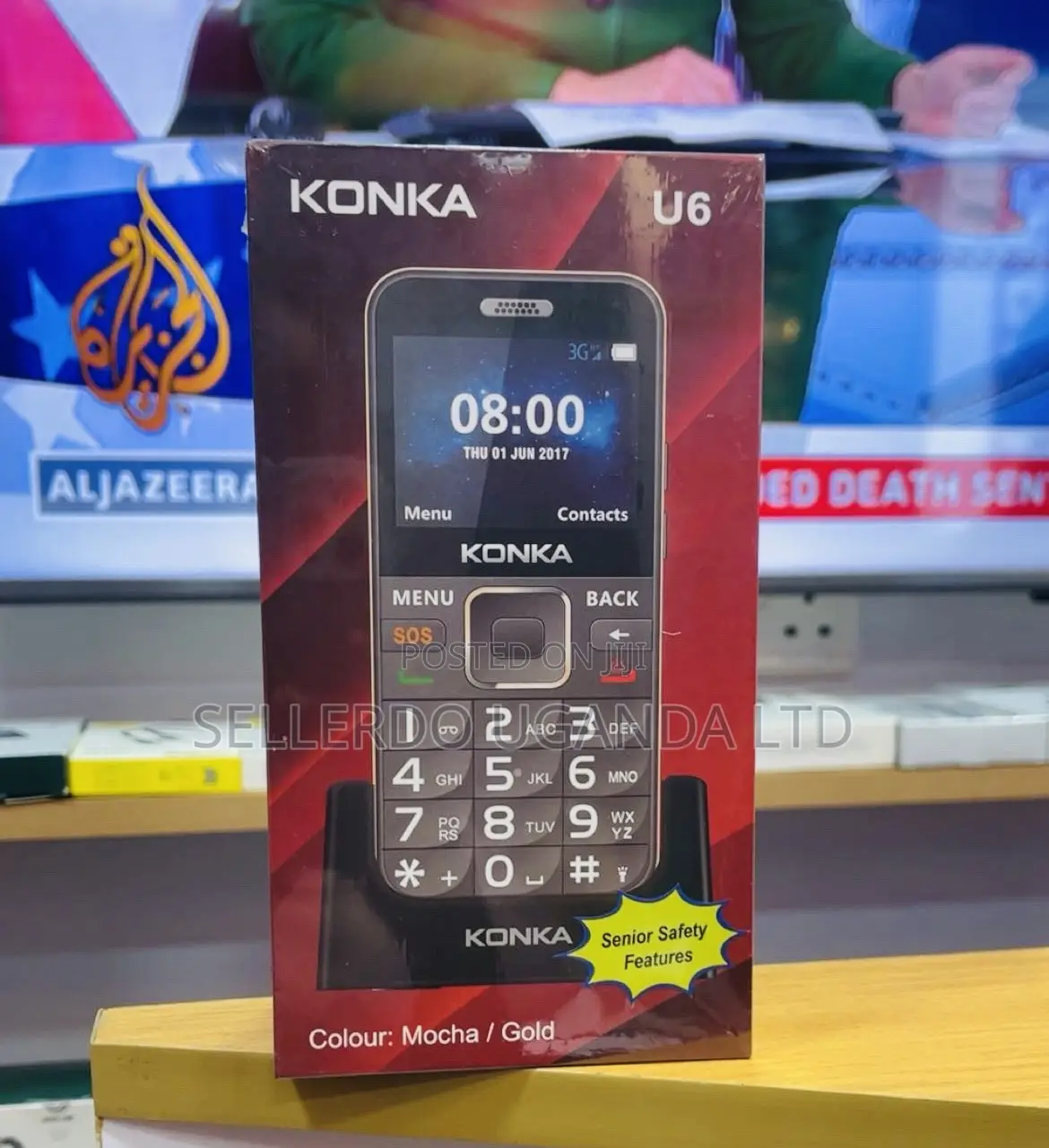 New Mobile Phone 4 GB Gold