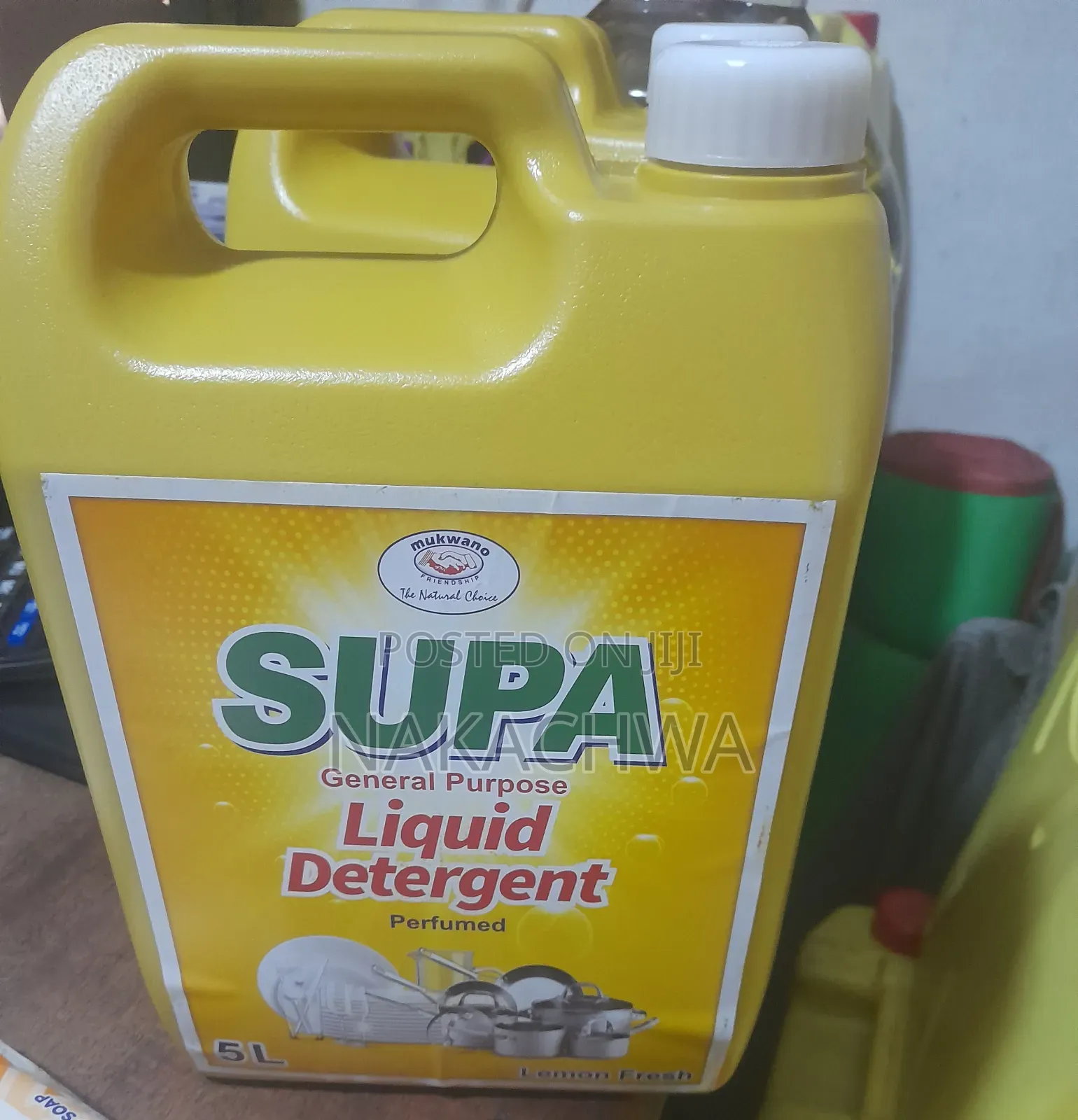 5litres of Supa General Purpose Liquid Detergent