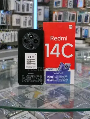New Xiaomi Redmi 14C 256 GB Black