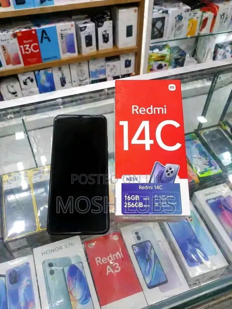 New Xiaomi Redmi 14C 256 GB Black