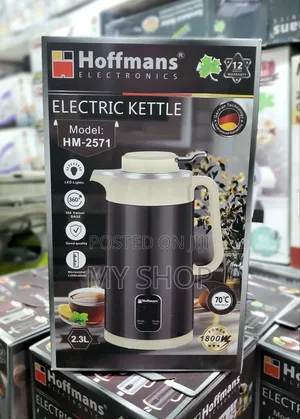 Insulated Hoffman Electric Kettle - It Keeps Warm