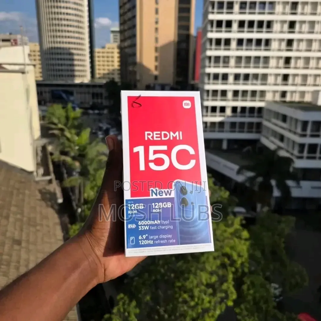 New Xiaomi Redmi 15C 4G 256 GB Black