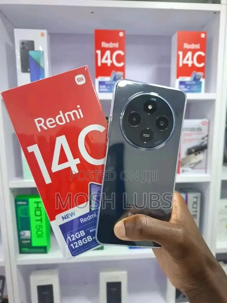 New Xiaomi Redmi 14C 256 GB Black