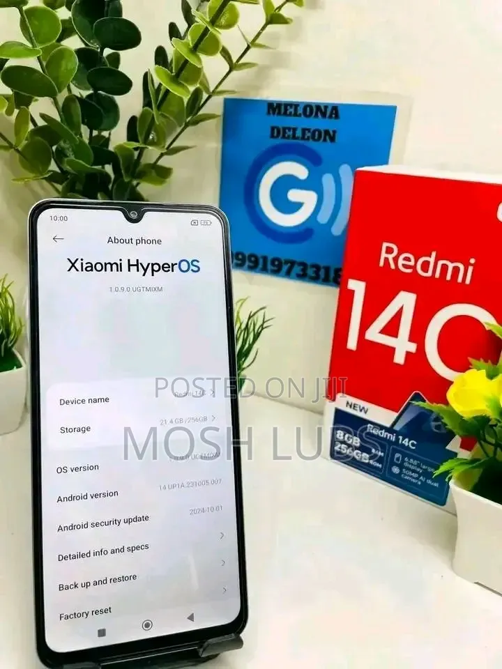 New Xiaomi Redmi 14C 256 GB Purple