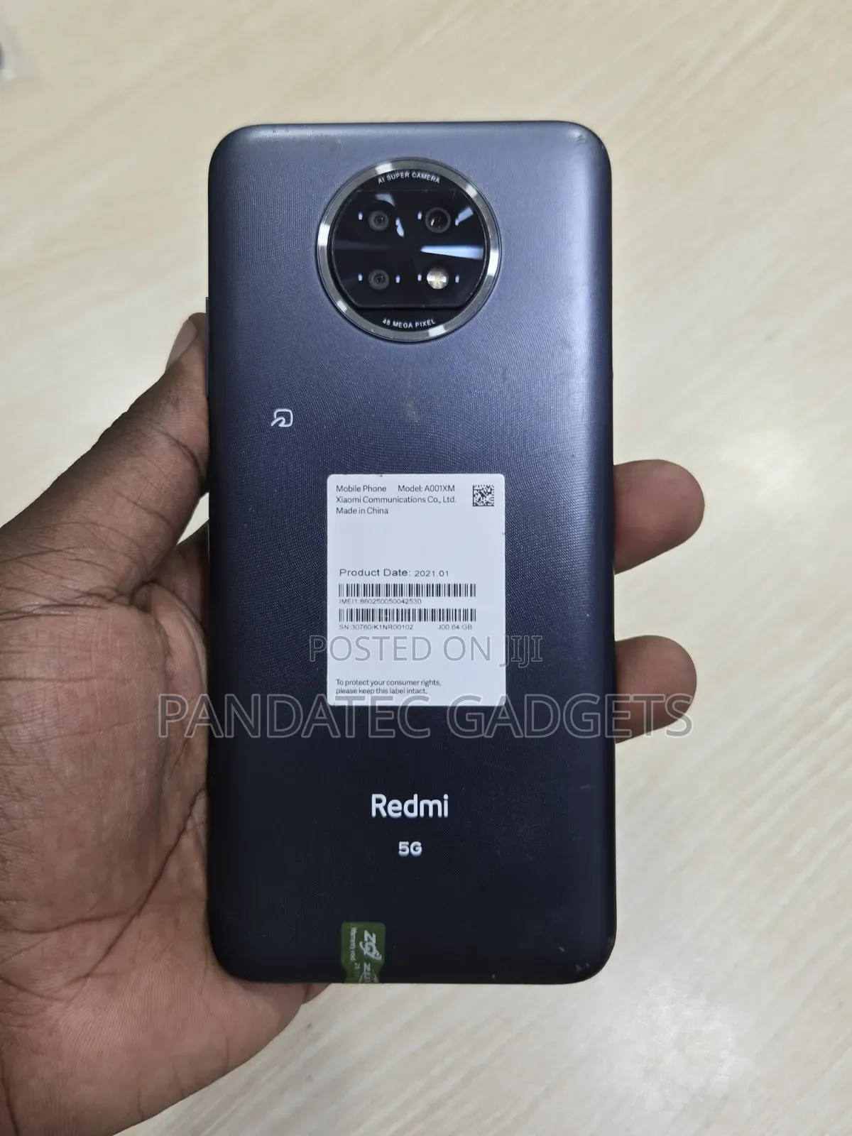 Xiaomi Redmi Note 9T 64 GB Black