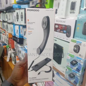 Classic Retro Phone Headset With Type-C Connector