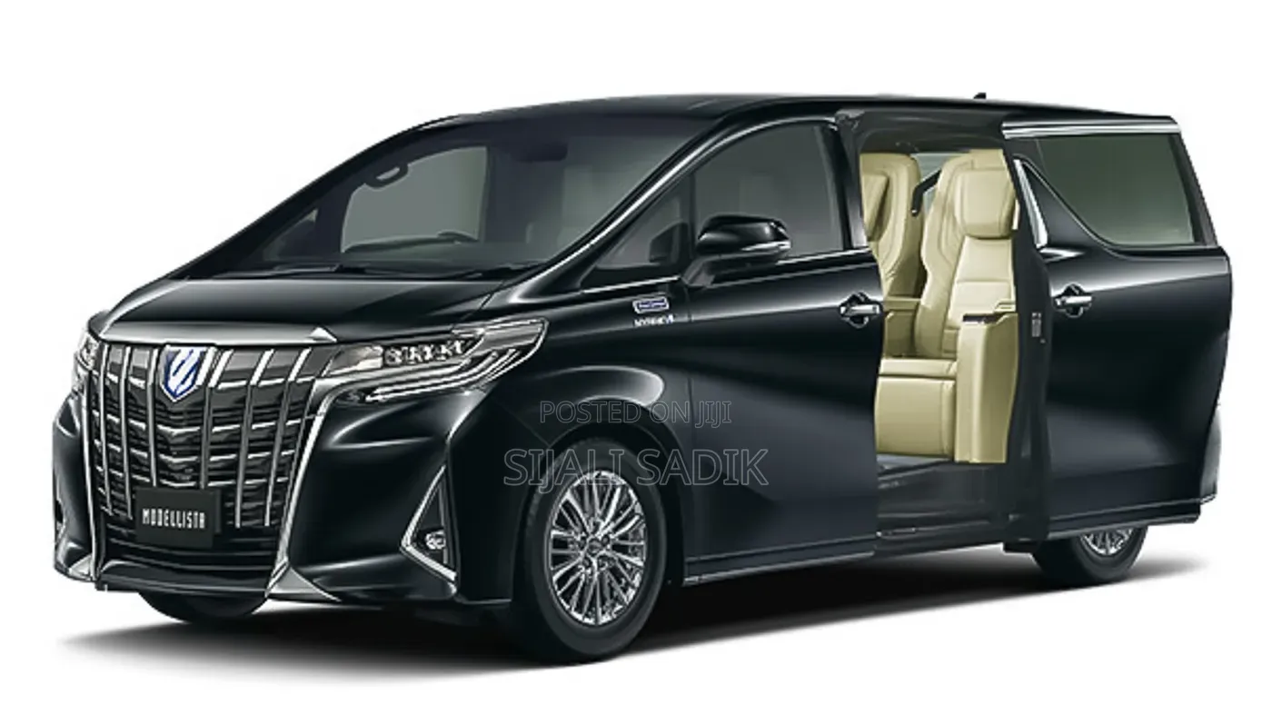 New Toyota Alphard 2025 Black