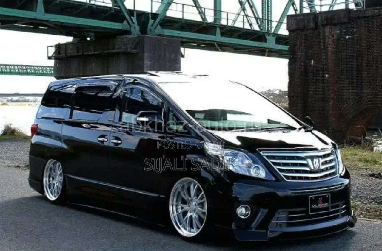 New Toyota Alphard 2025 Black