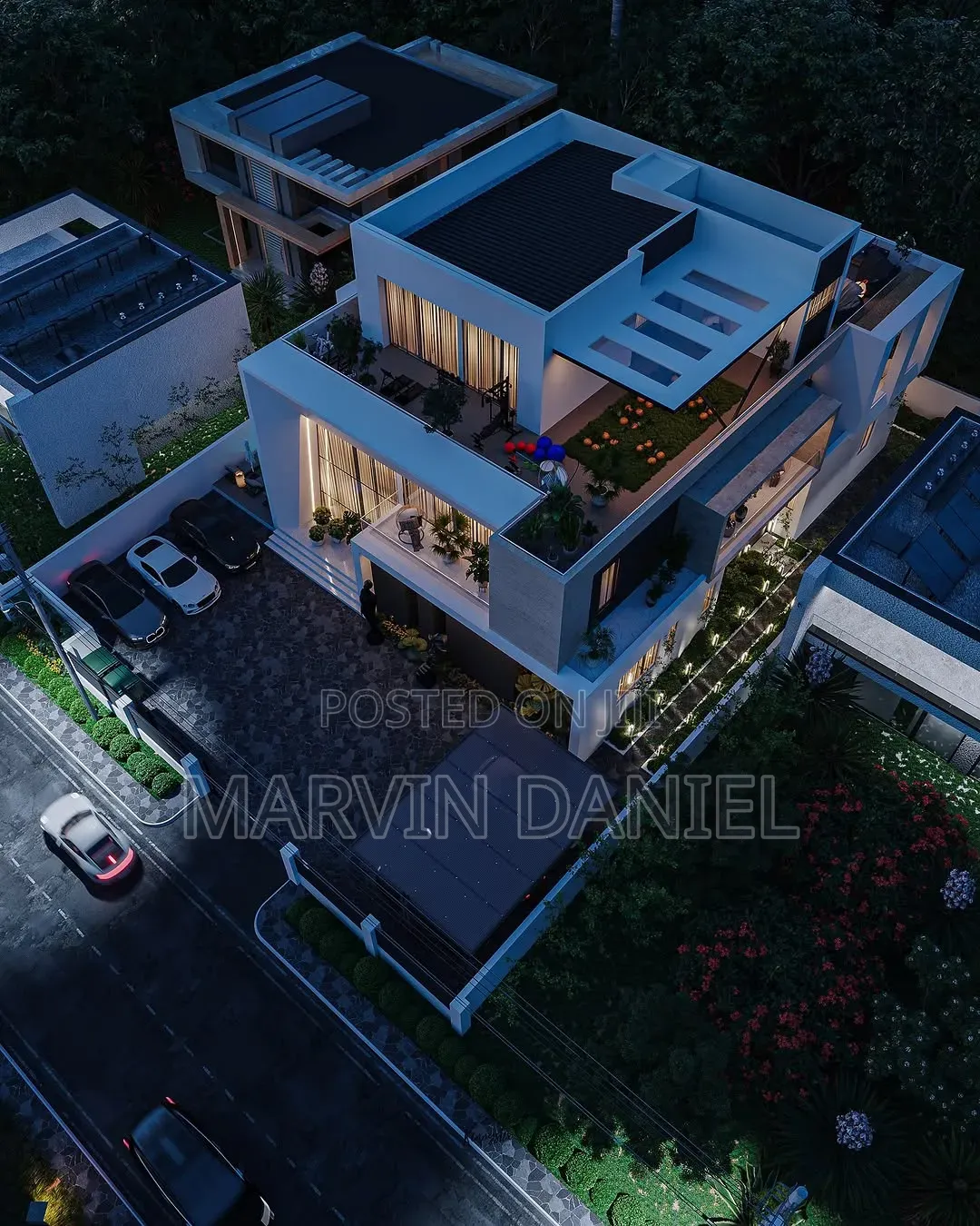 Mega 7 Bedroom Villa House Plan