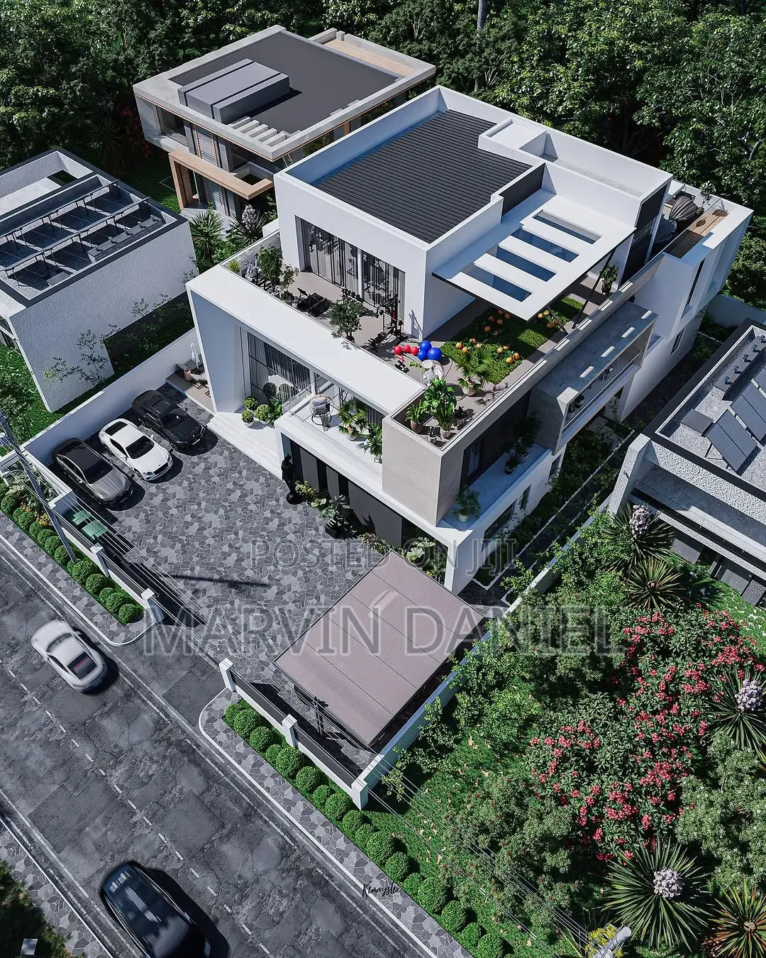Mega 7 Bedroom Villa House Plan