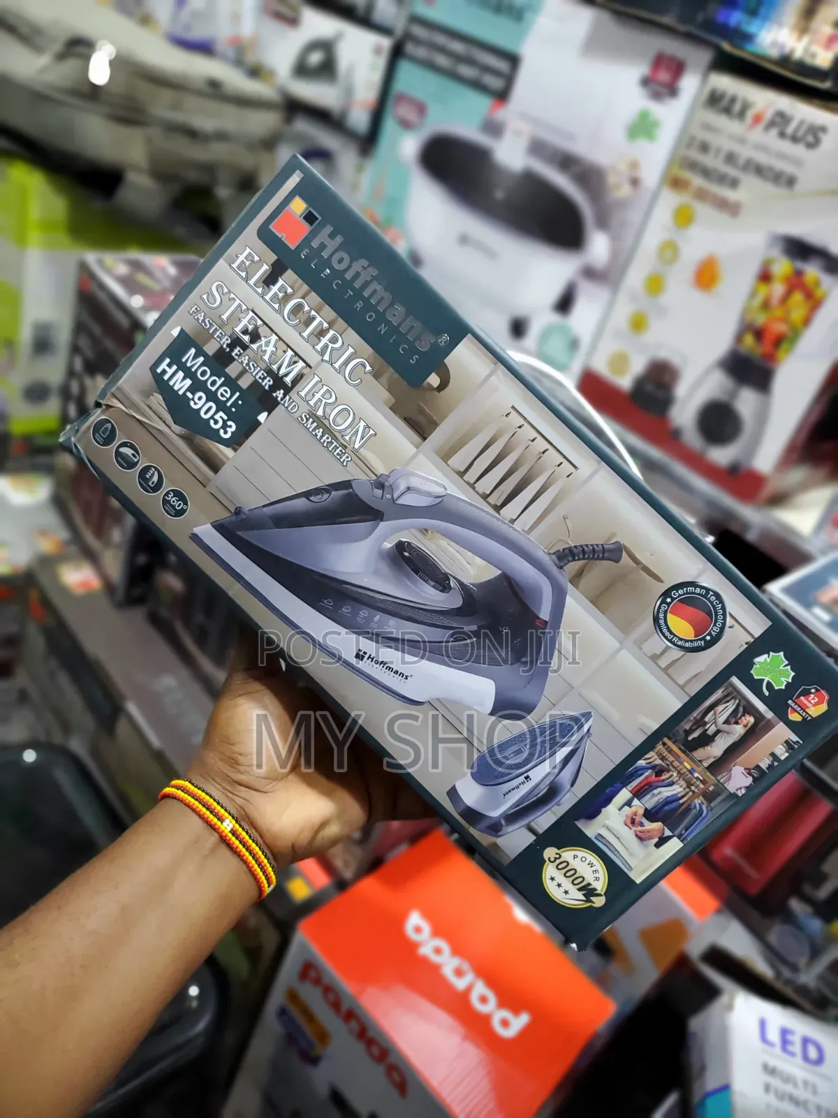 Hoffman Electric Iron That Uses Water - Steam Iron