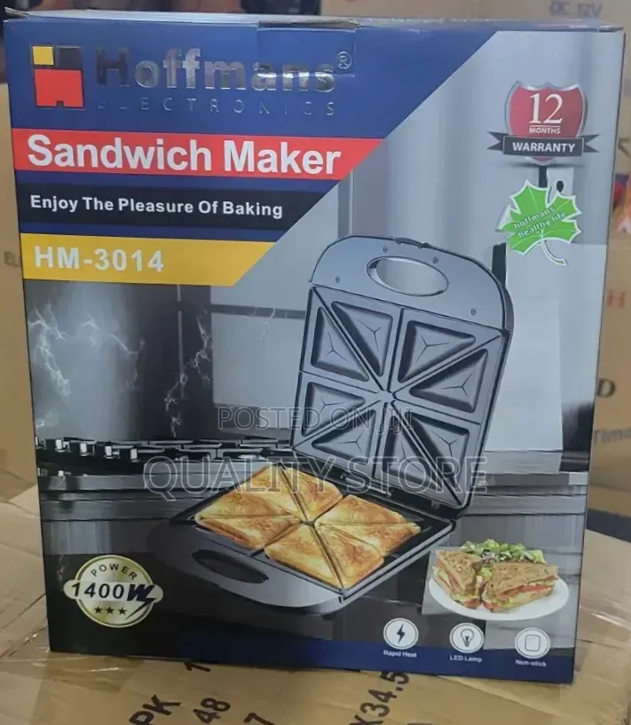 Hoffmans Sandwich Maker Hm-3014