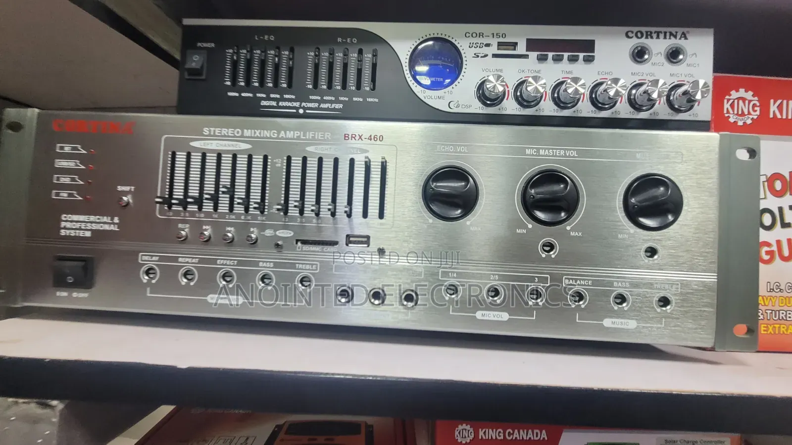 Heavy-Duty Cortina Amplifier Sliver