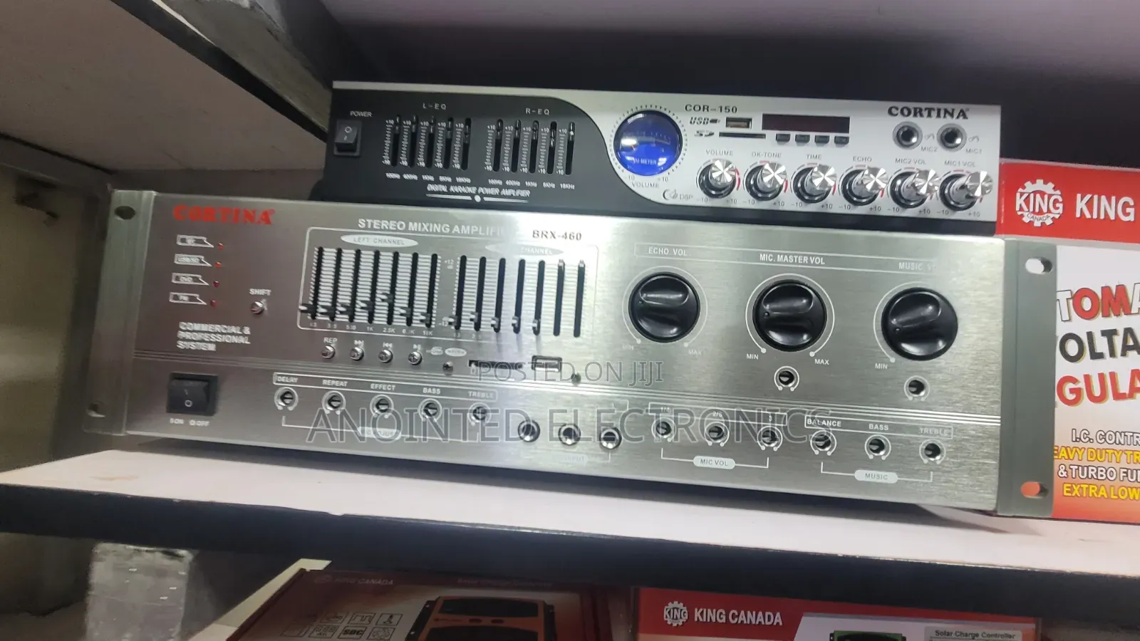 Heavy-Duty Cortina Amplifier Sliver