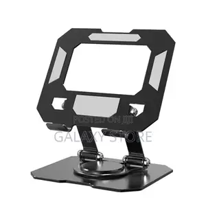 360° Rotating iPad Tablet Stand Adjustable Heavy-Duty Metal Base