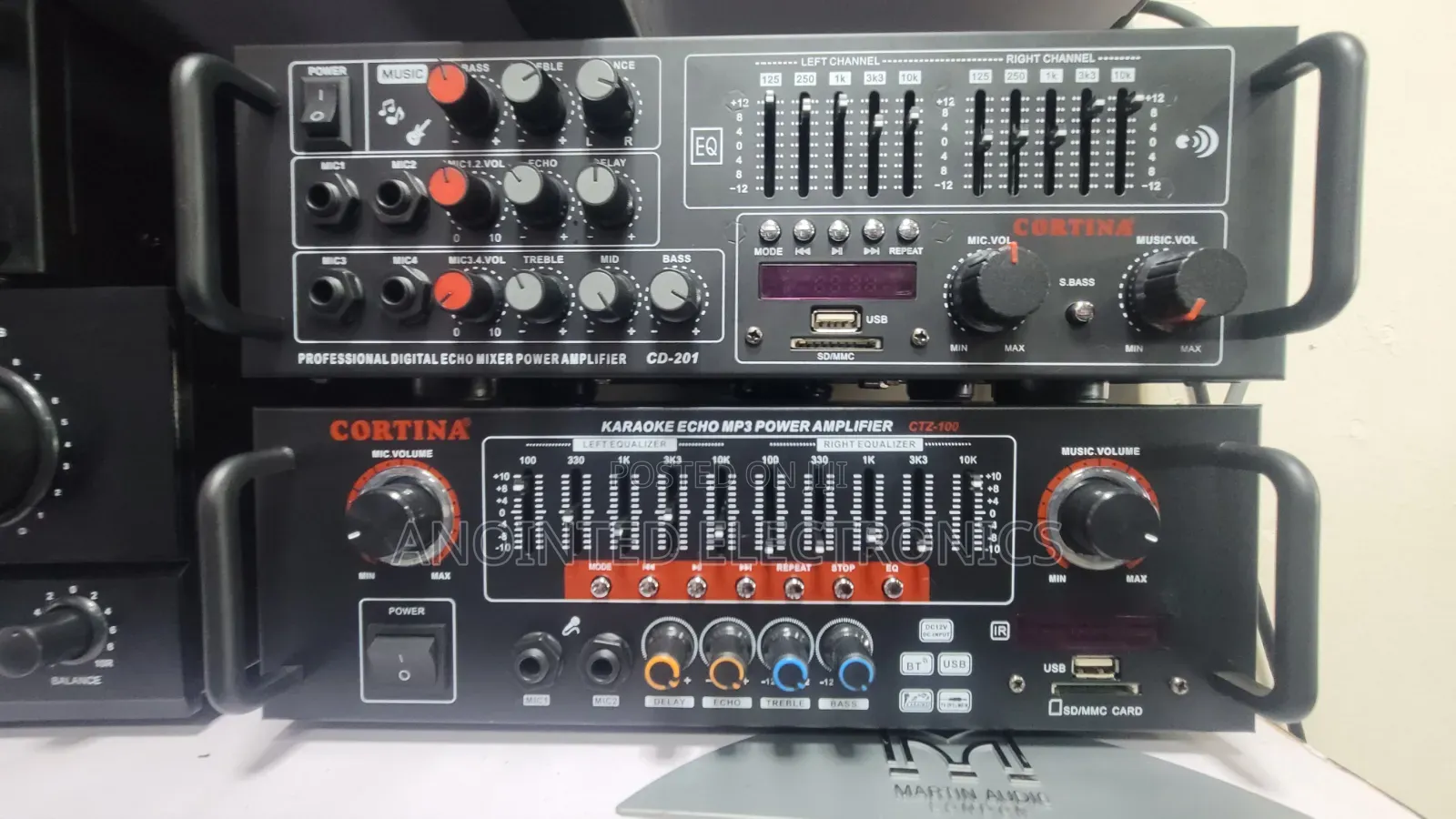 Cortina Amprifire 4 Chanels