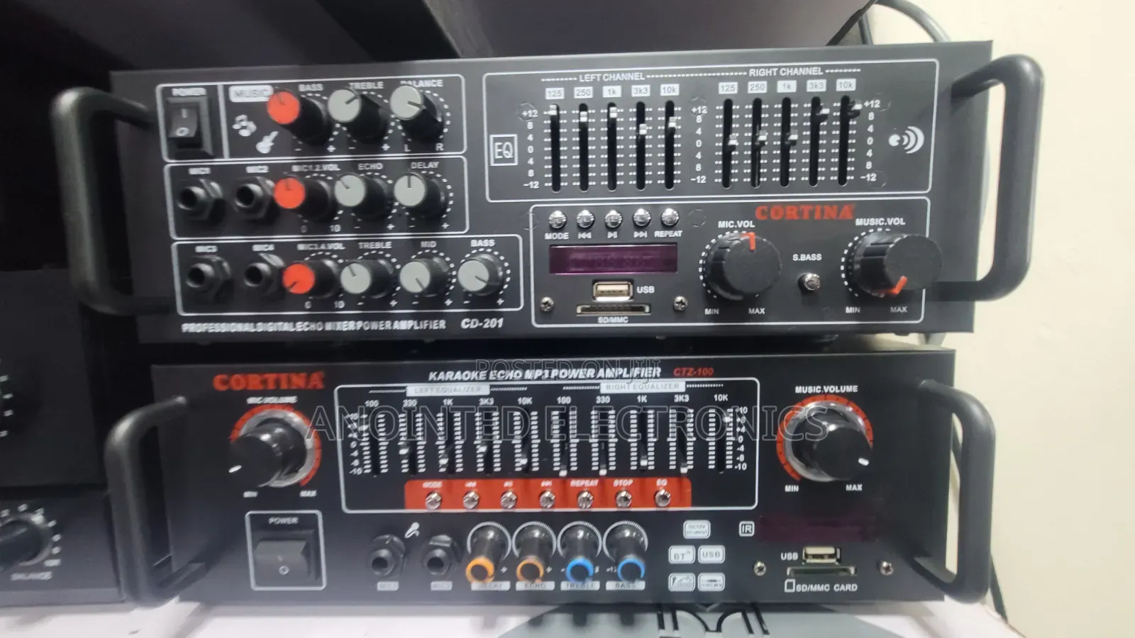 Cortina Amprifire 4 Chanels