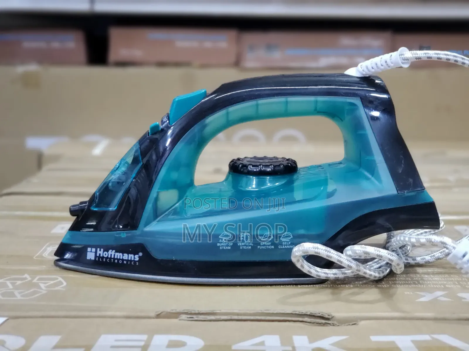 Electric Steam Iron for Clothes - Dry Steam Function