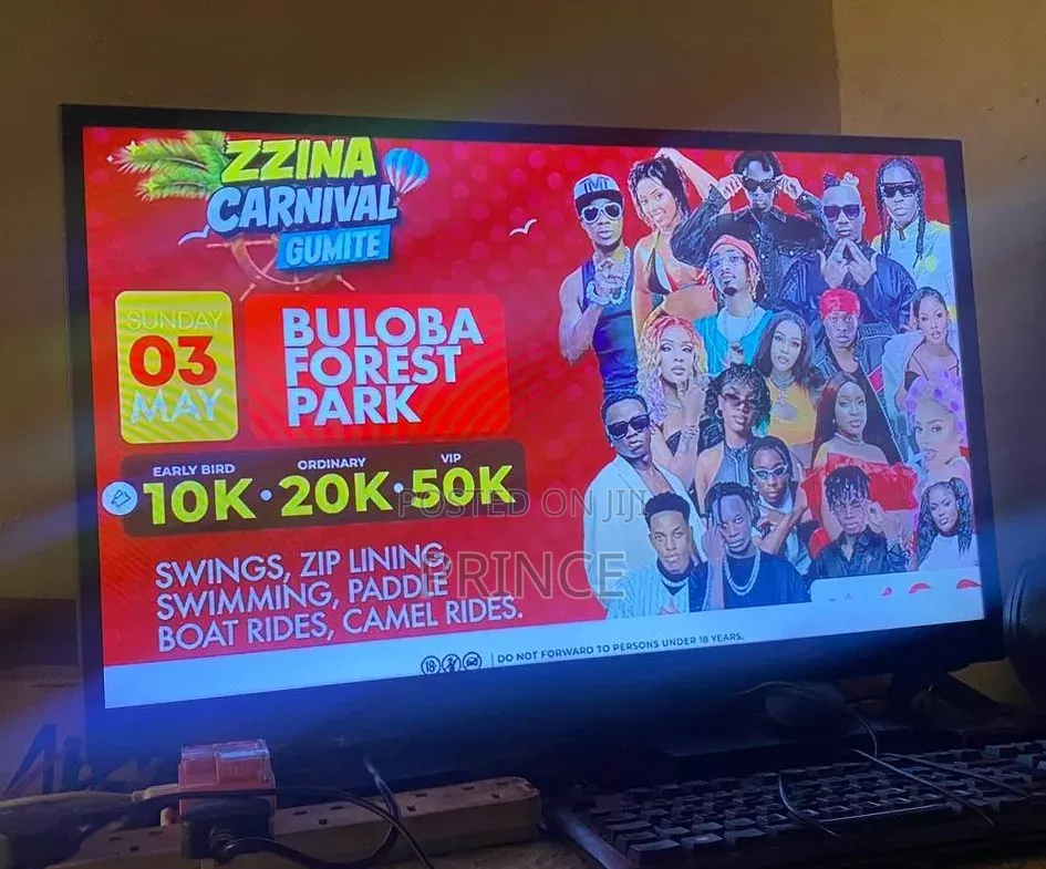 32 Inches Ailipu Flat Tv for Sale Costs 290000 Ug SHS Free to Air