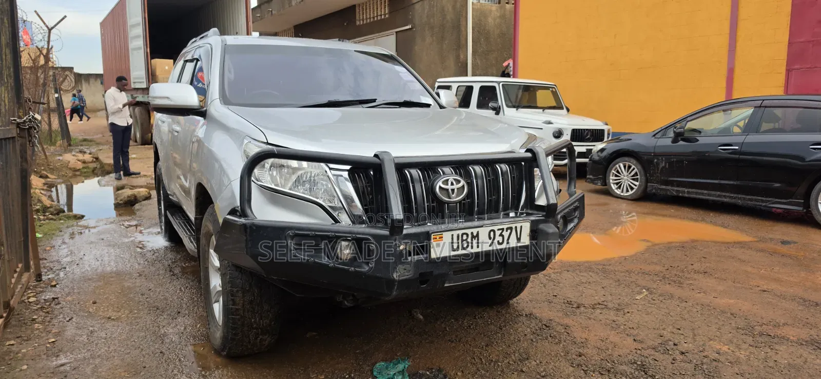 Toyota Land Cruiser Prado 2015 Silver
