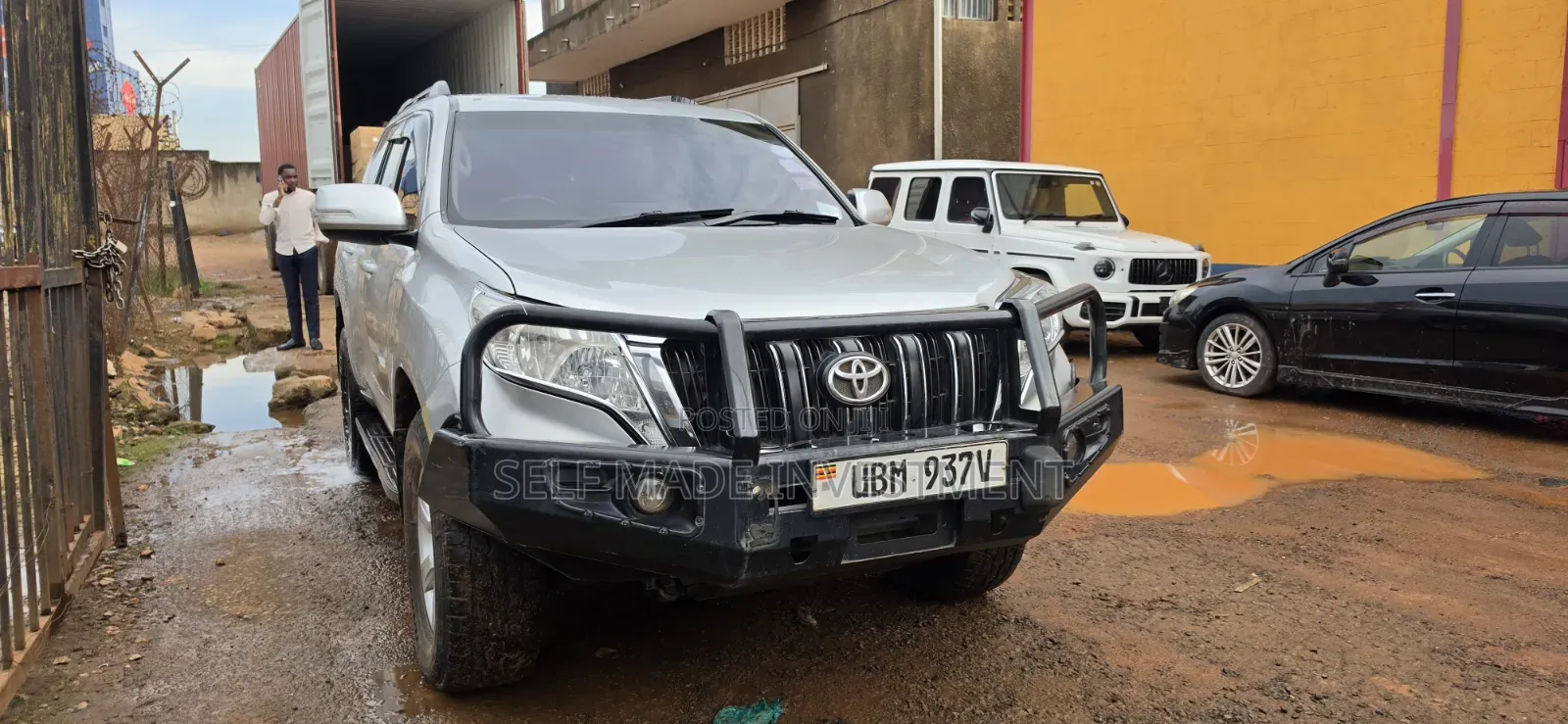 Toyota Land Cruiser Prado 2015 Silver