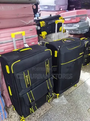 Dfavors Big Size Black Travel Suitcase