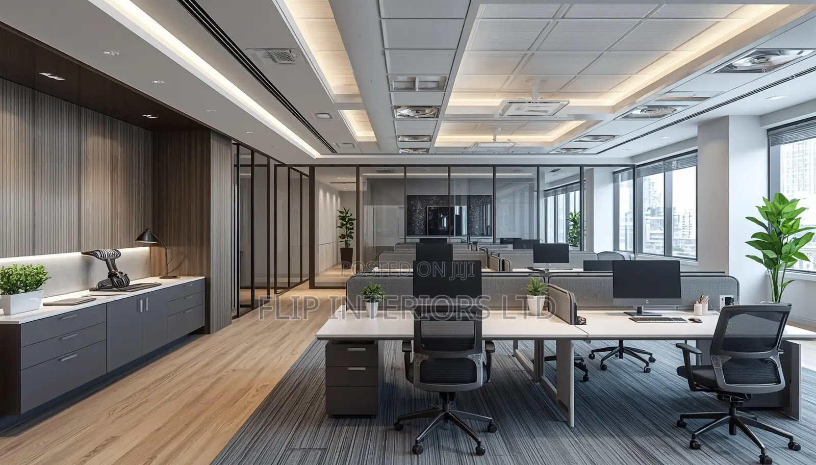 Office Interior Design and Furnishing