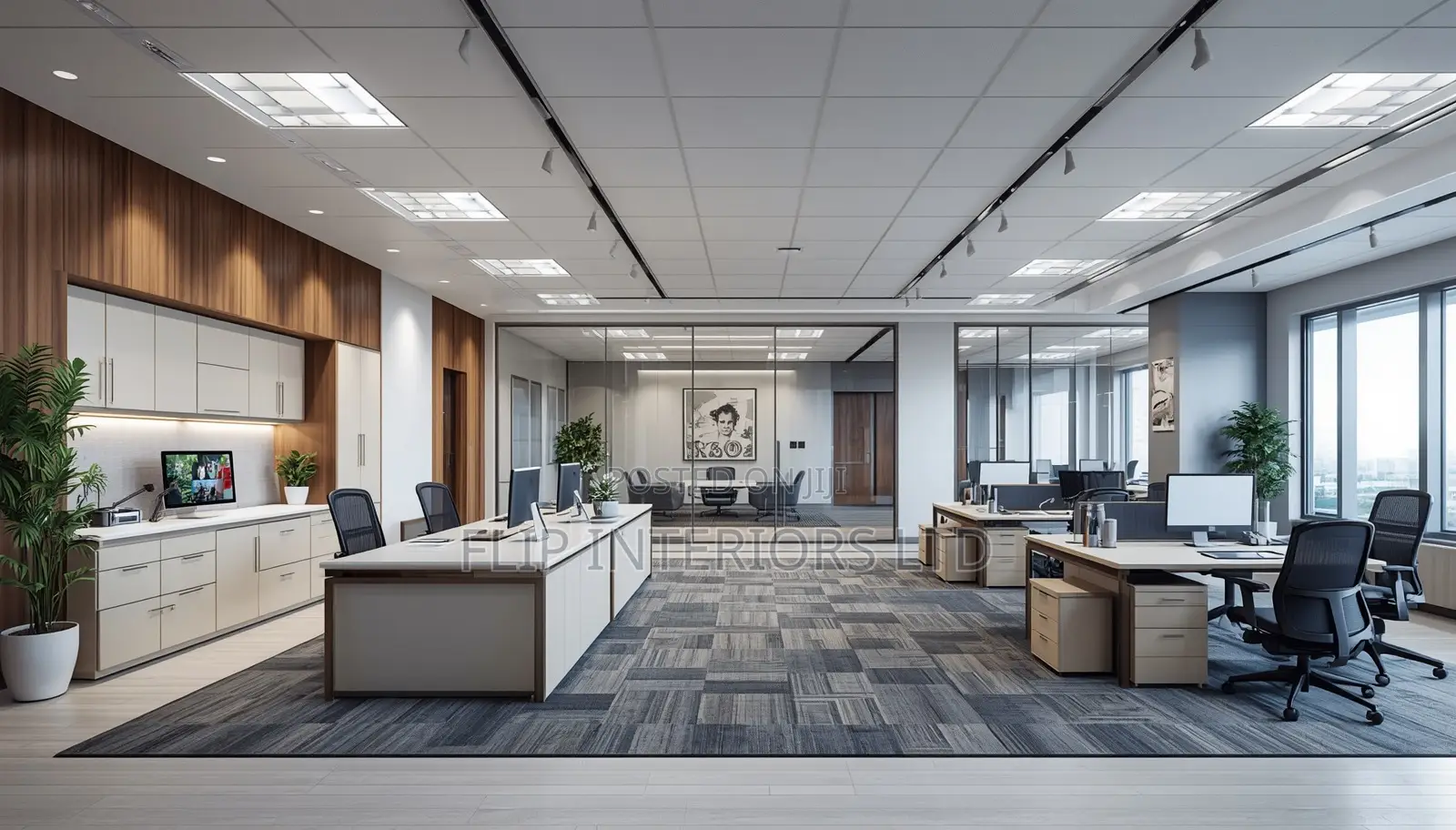 Office Interior Design and Furnishing
