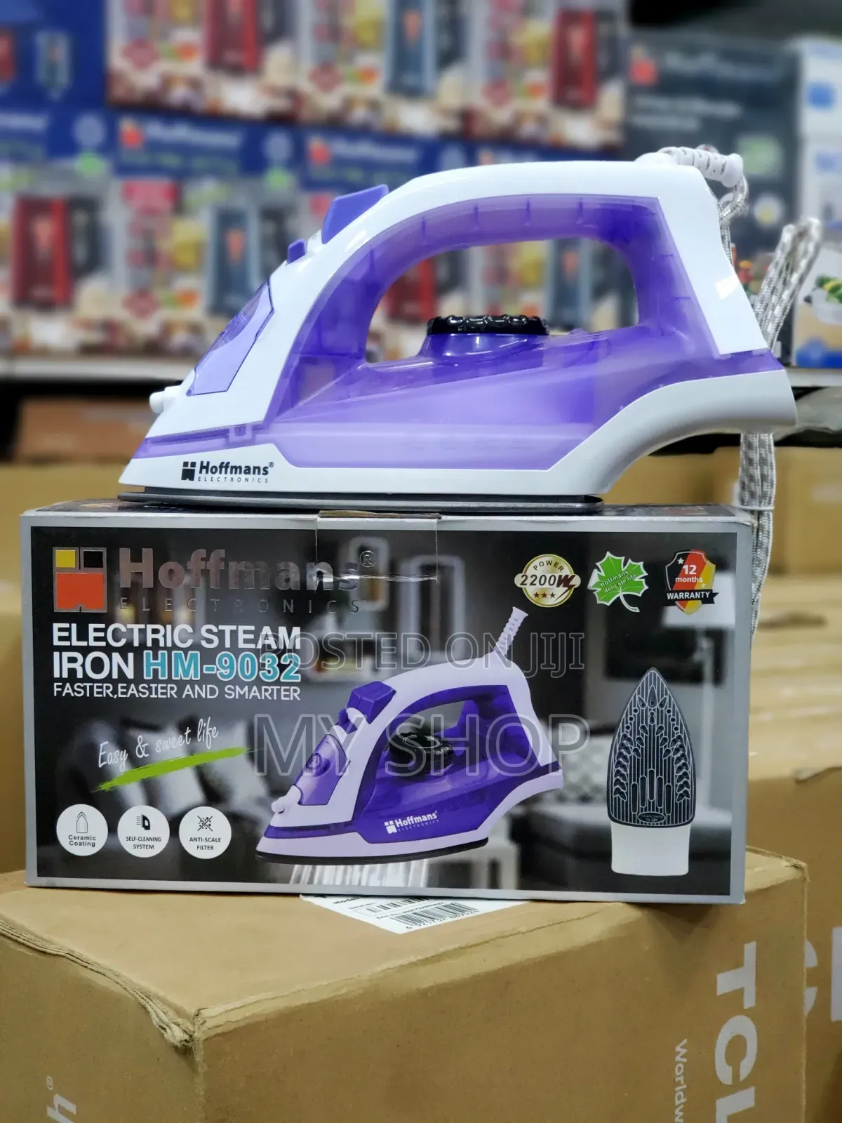 High Perfomance Steam Iron - Smooth Finish Every Time