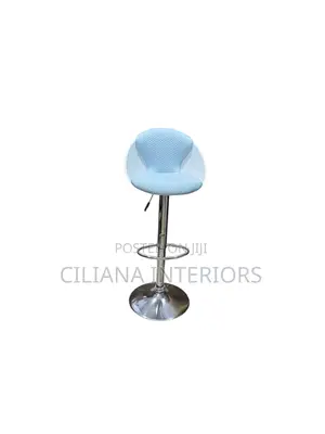 Light Blue/White Stool