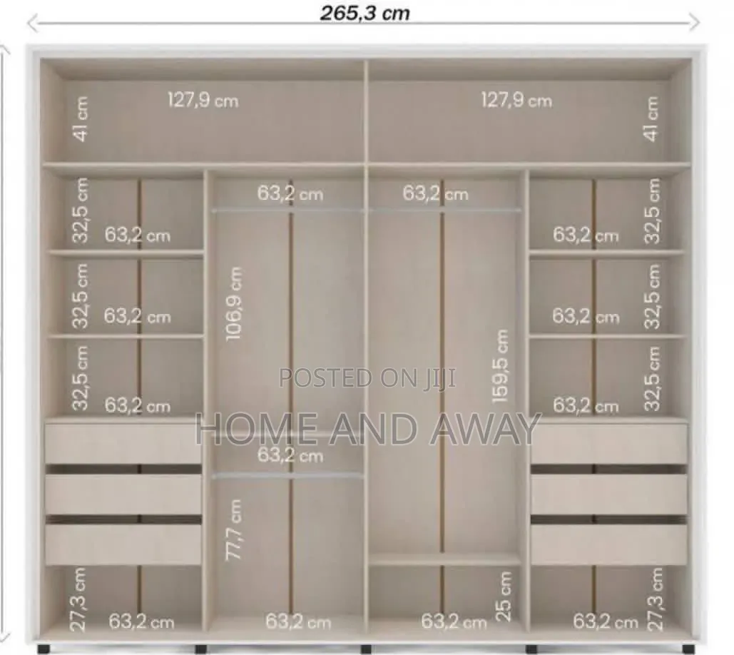 Closets/Wardrobes Running Meter Any Colour/Design