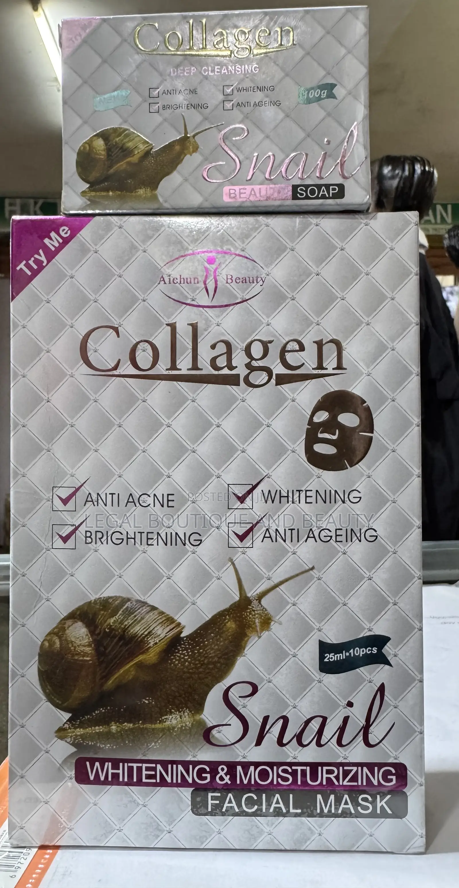 Face and Body Soap With Collagen