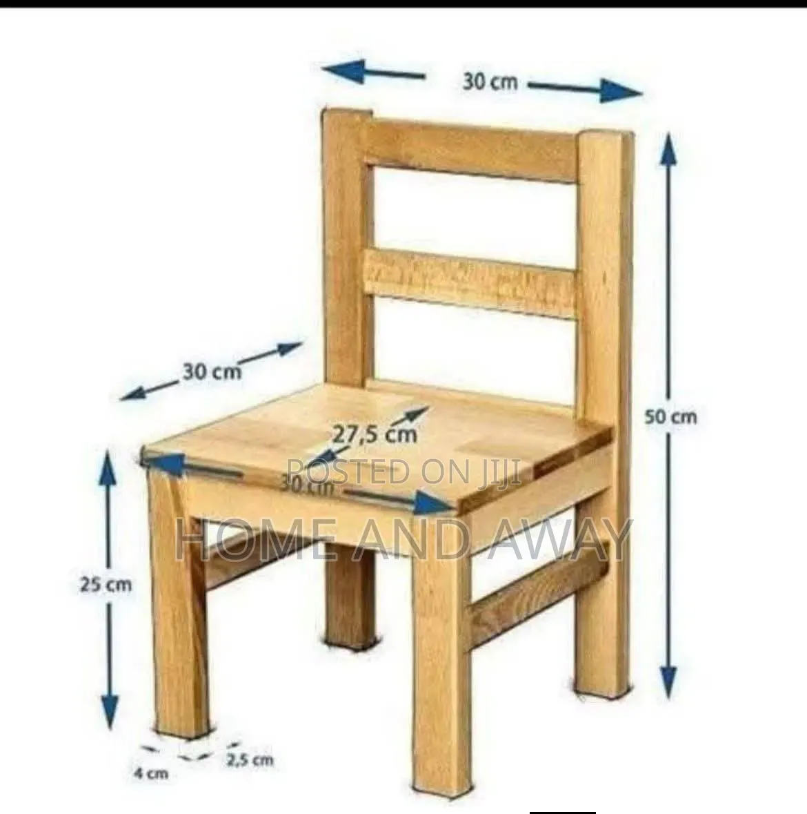 Wooden Chairs in Any Colour With Free Delivery