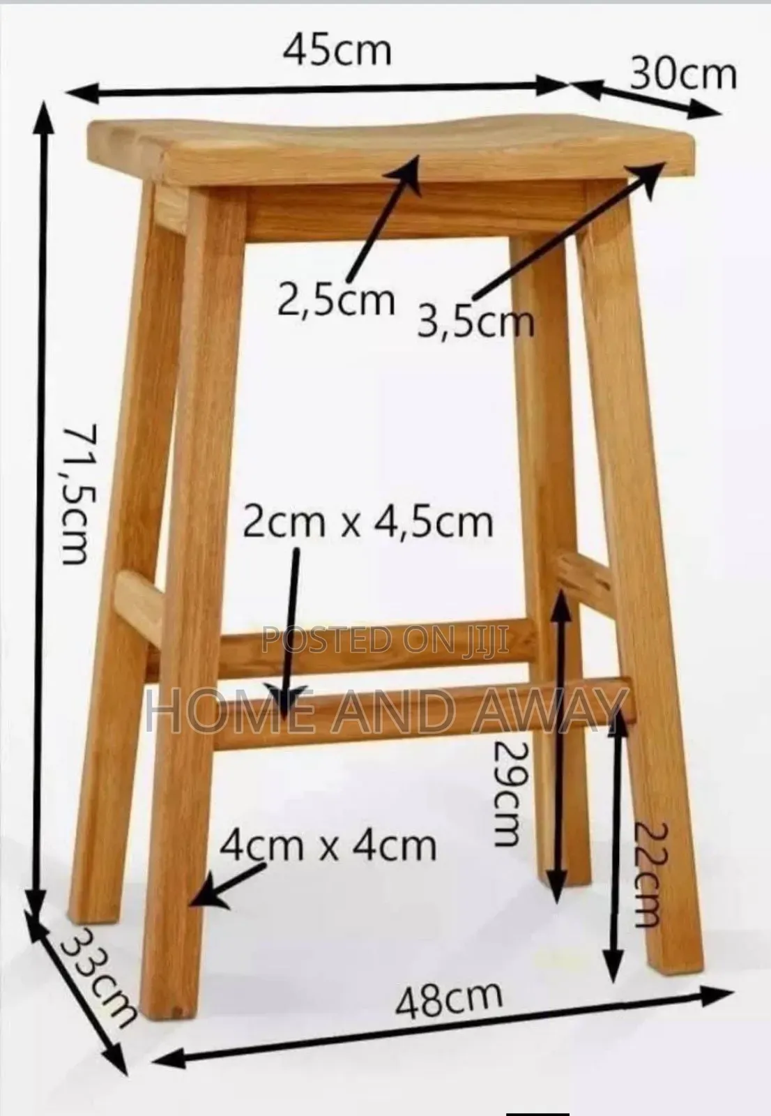 Wooden Chairs in Any Colour With Free Delivery