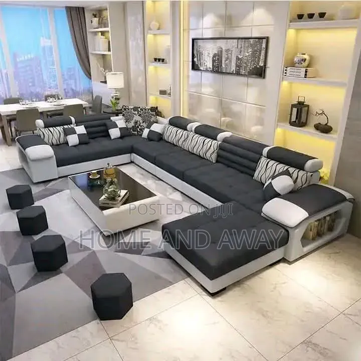 10 Seaters U Sofa Sets in Amy Colour From 2,800,000/- + Free Delivery