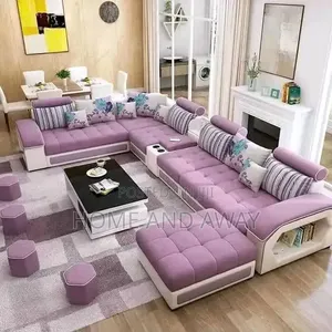 10 Seaters U Sofa Sets in Amy Colour From 2,800,000/- + Free Delivery