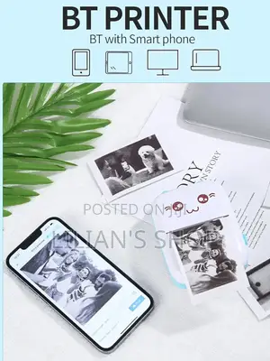 New Portable Mini Bluetooth Thermal Printer