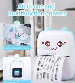 New Portable Mini Bluetooth Thermal Printer
