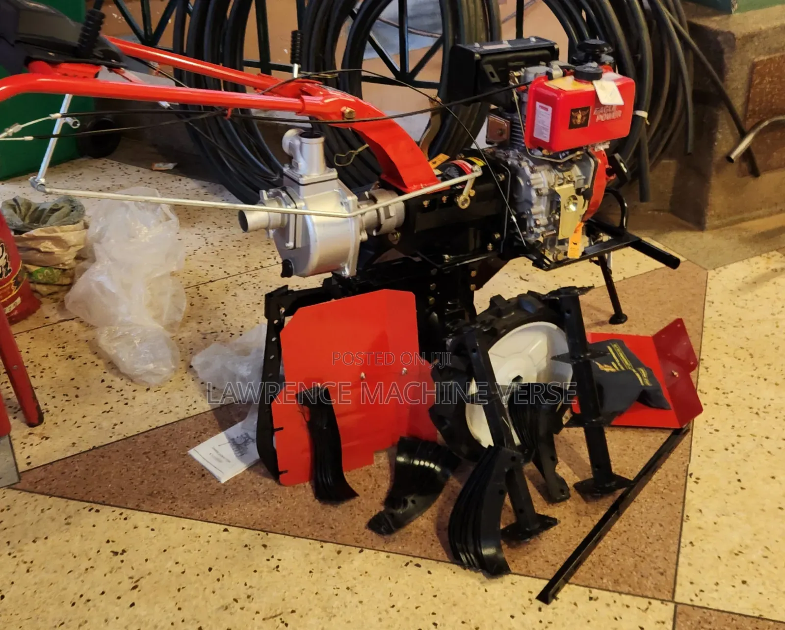 Both Diesel Tiller and Water Pump 2 Inch