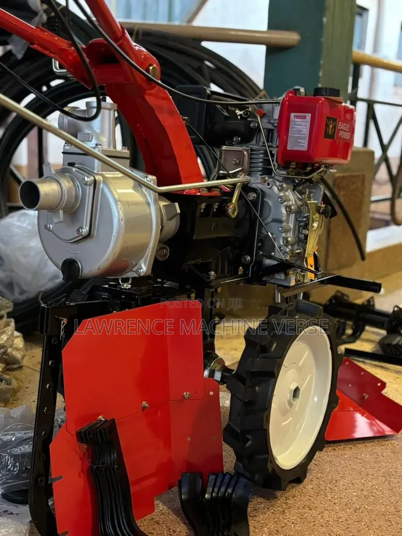Both Diesel Tiller and Water Pump 2 Inch