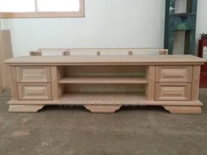 Wooden Heavy Duty Tv Stands in Any Colour From 700,000/- With Delivery