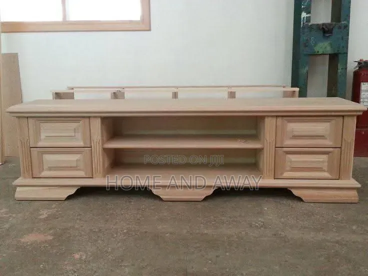 Wooden Heavy Duty Tv Stands in Any Colour From 700,000/- With Delivery