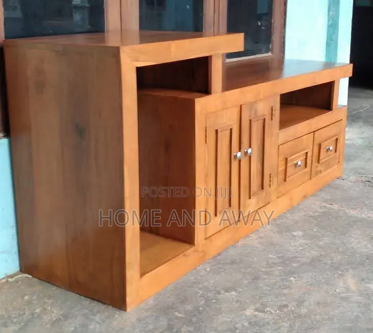 Wooden Heavy Duty Tv Stands in Any Colour From 700,000/- With Delivery