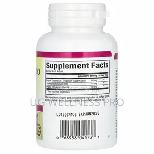 Natural Factors Oil of Oregano, 180 Mg, 30 Softgels