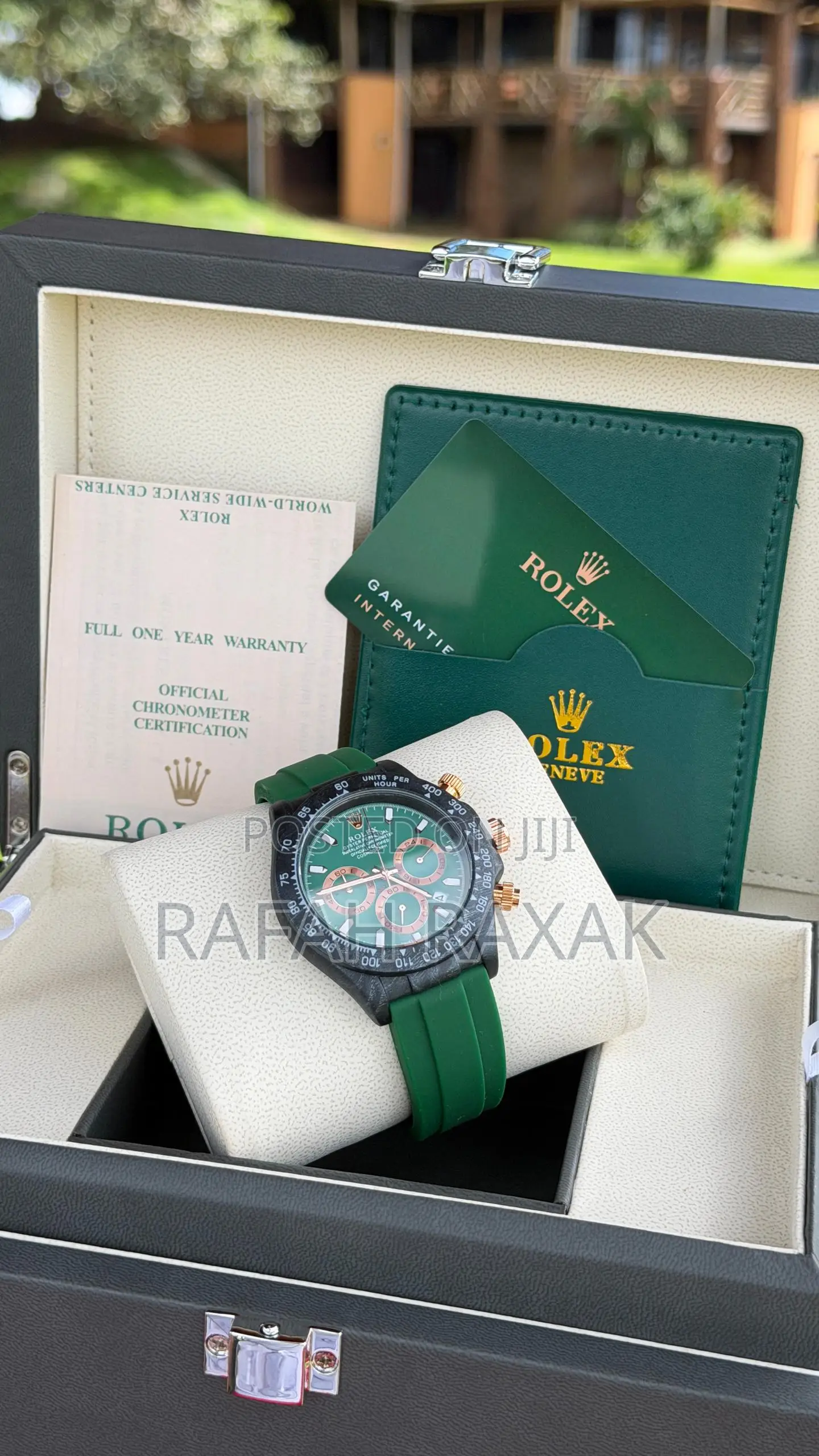 Army Green Version of Rolex Cosmograph Timepiece