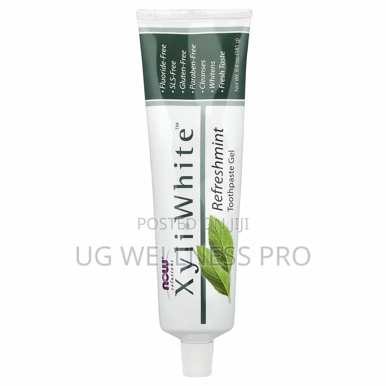 Now Food Solutions Xyliwhitetm Toothpaste Gel, Refreshmint, 181g