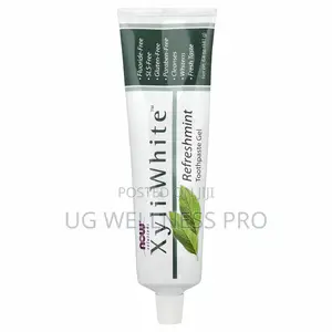 Now Food Solutions Xyliwhitetm Toothpaste Gel, Refreshmint, 181g